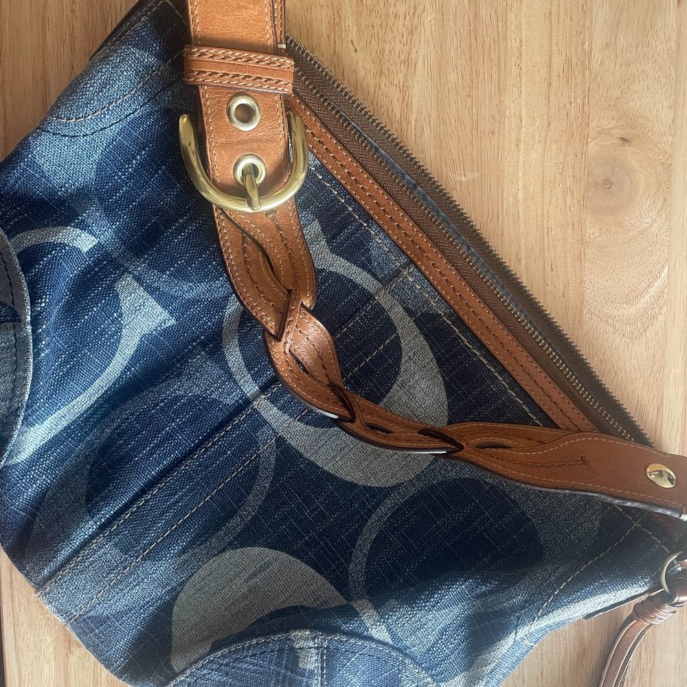 Blue Mini handbag